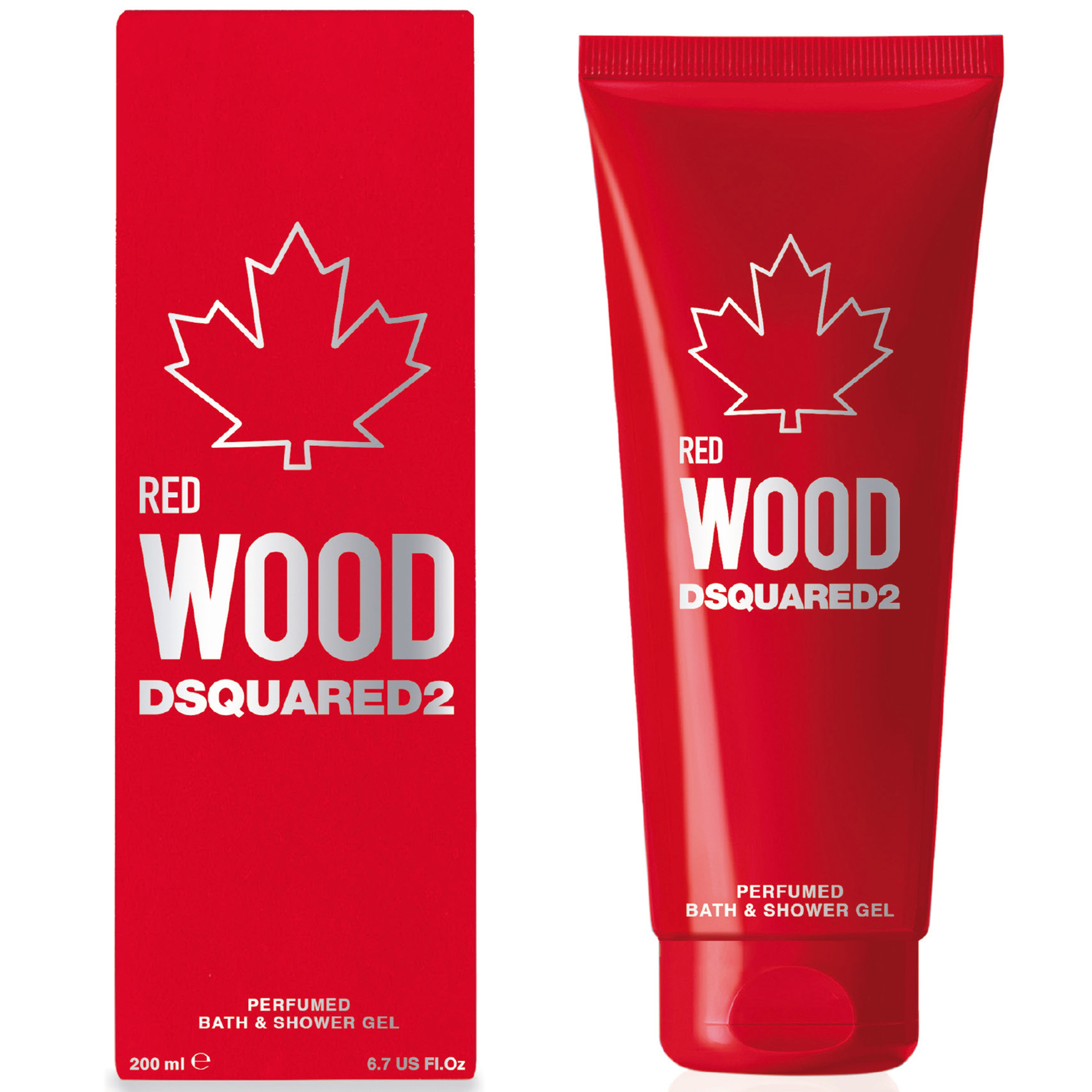 Dsquared2 Red Wood Pour Femme Perfumed Bath&shower Gel 2