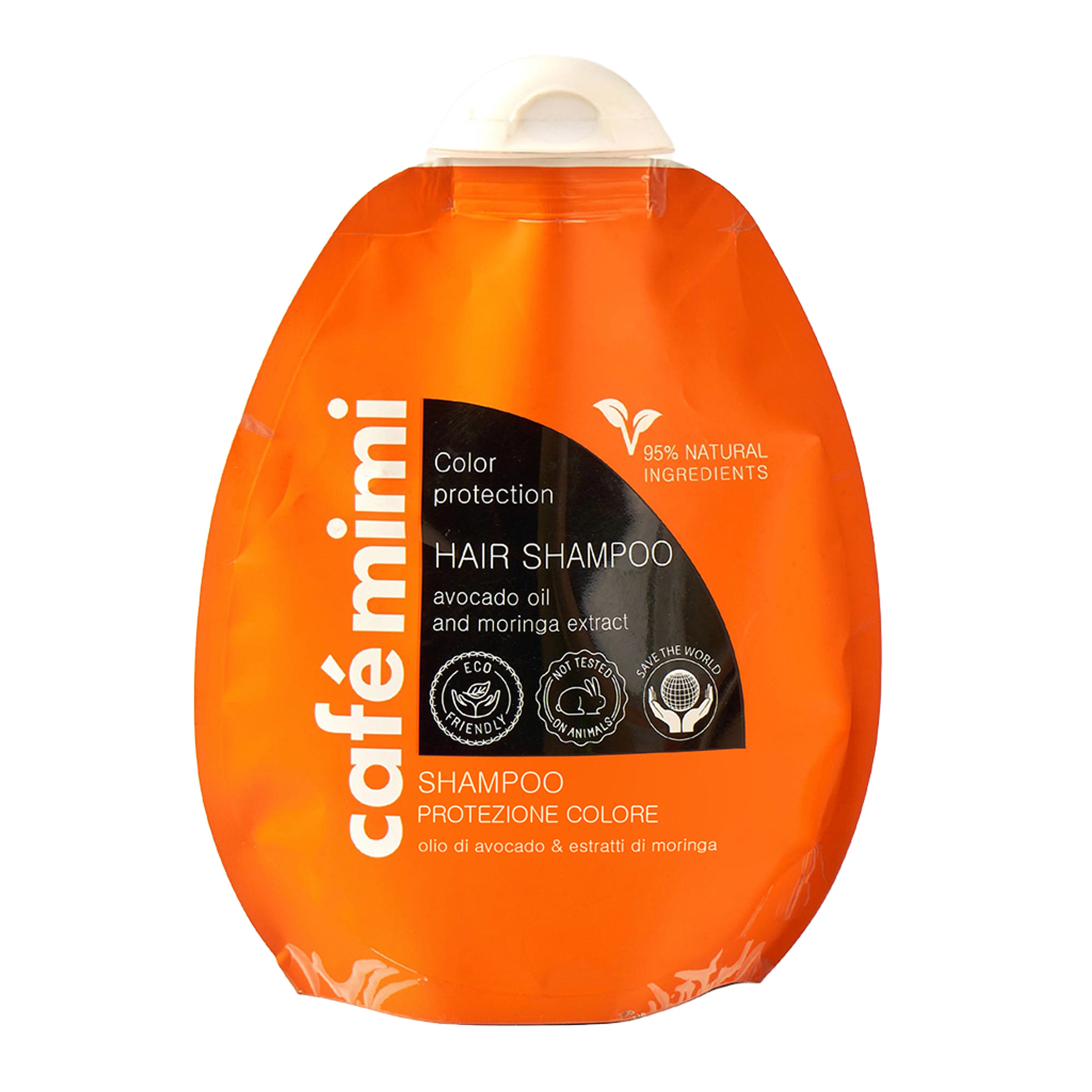 Café Mimi Shampoo Protezione Colore
olio Di Avocado & Estratti Di Moringa 1