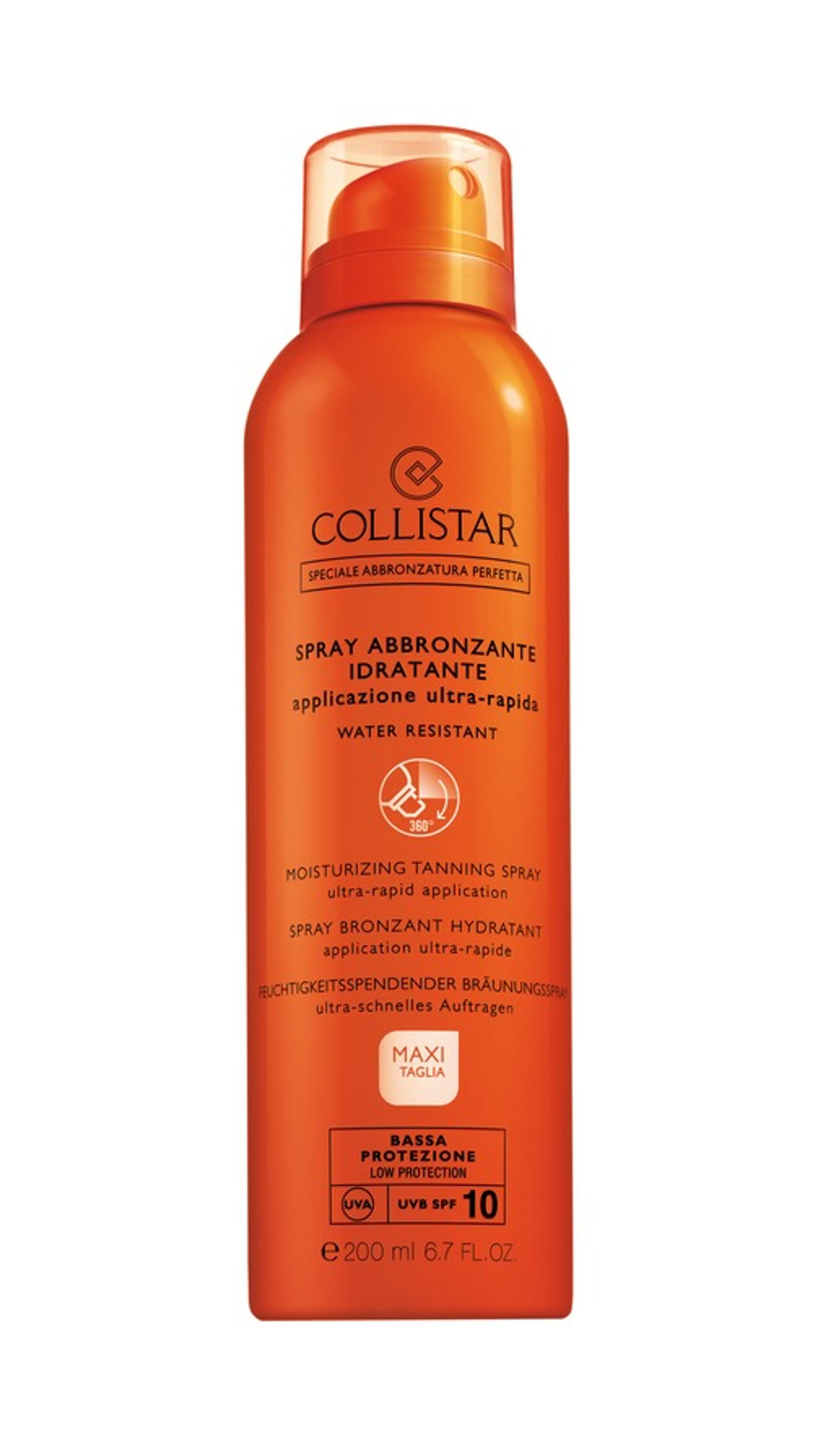 Collistar Spray Abbronzante Idratante Spf10 1