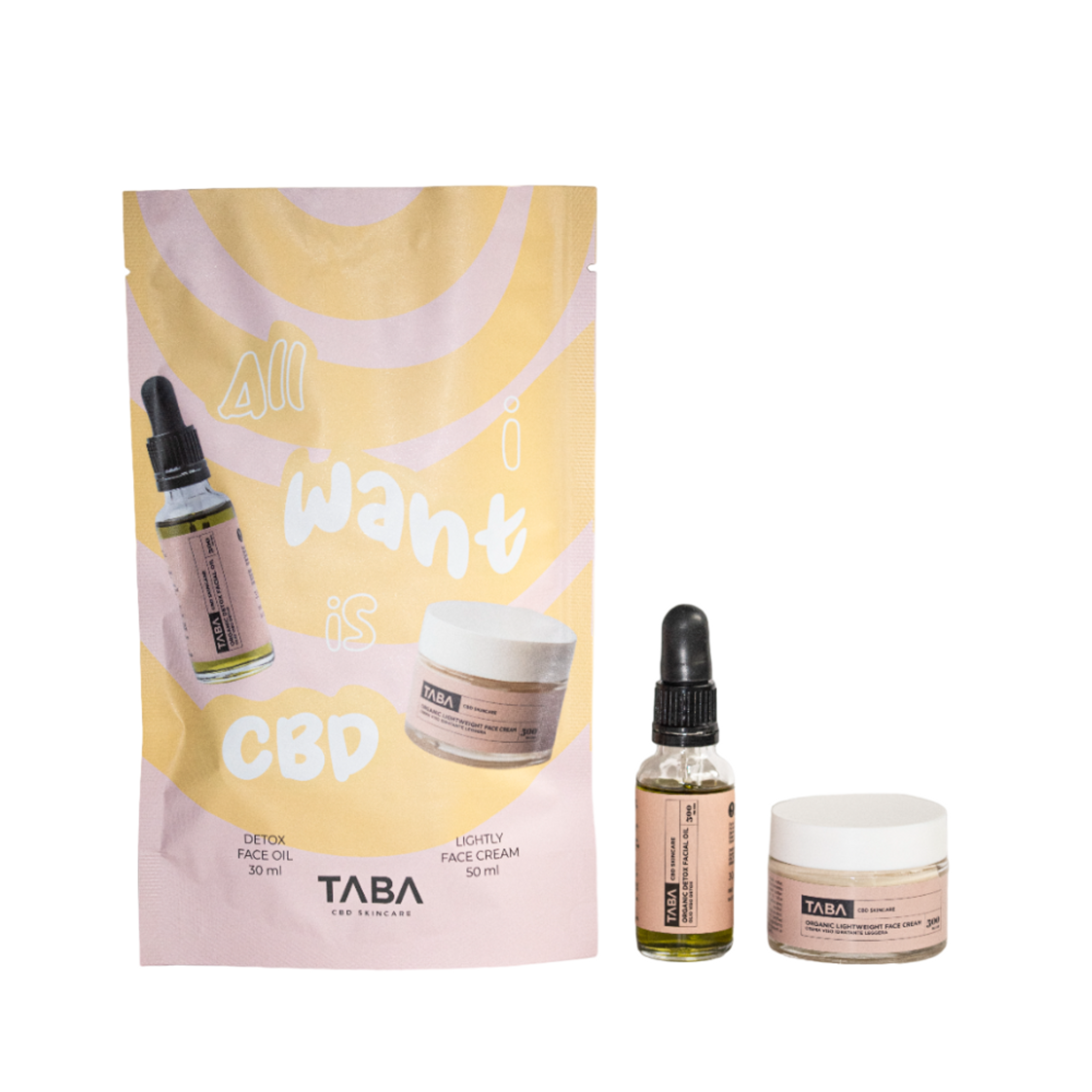 Taba Detox Oil And  Lightly Face Cream 1