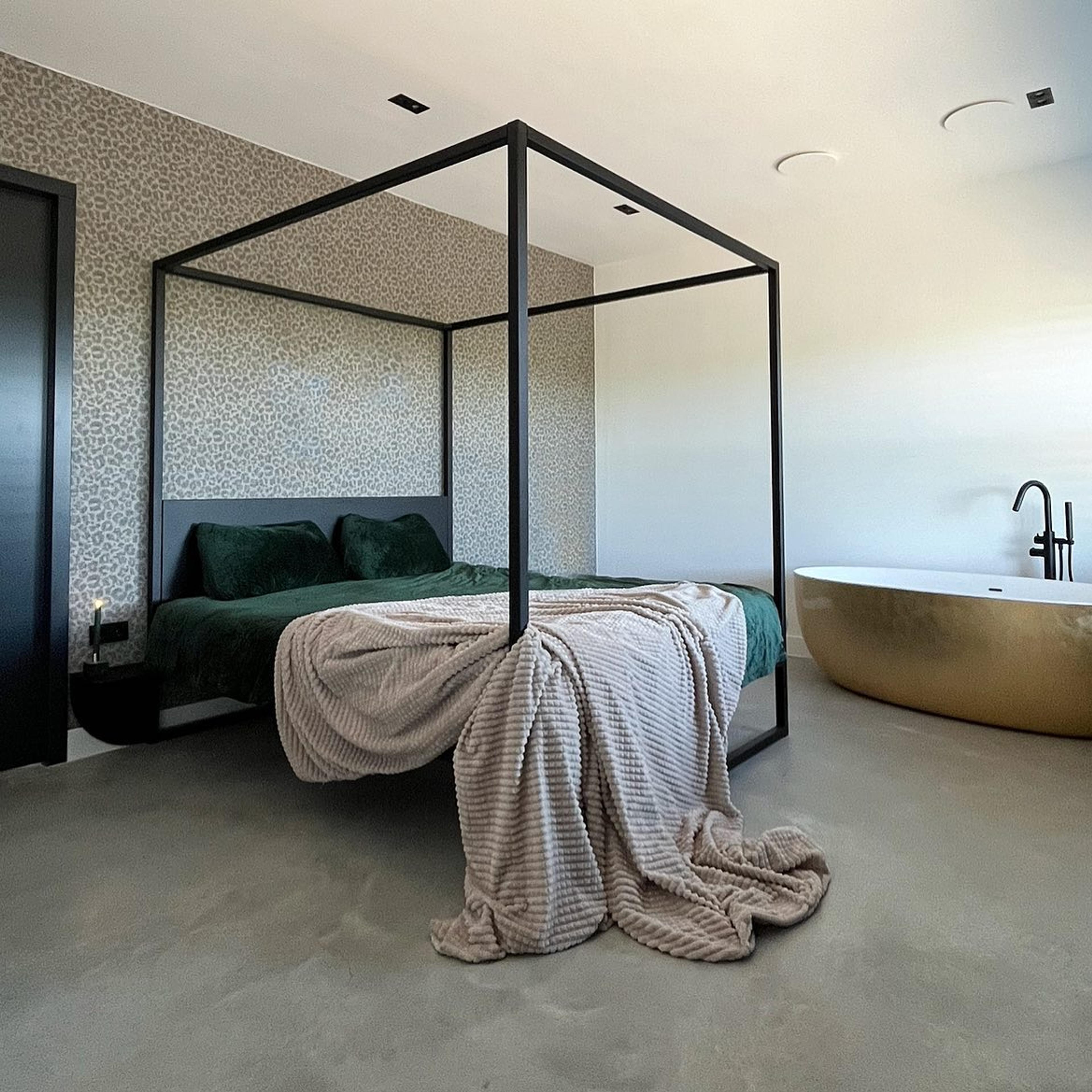 behang-luipaardenprint