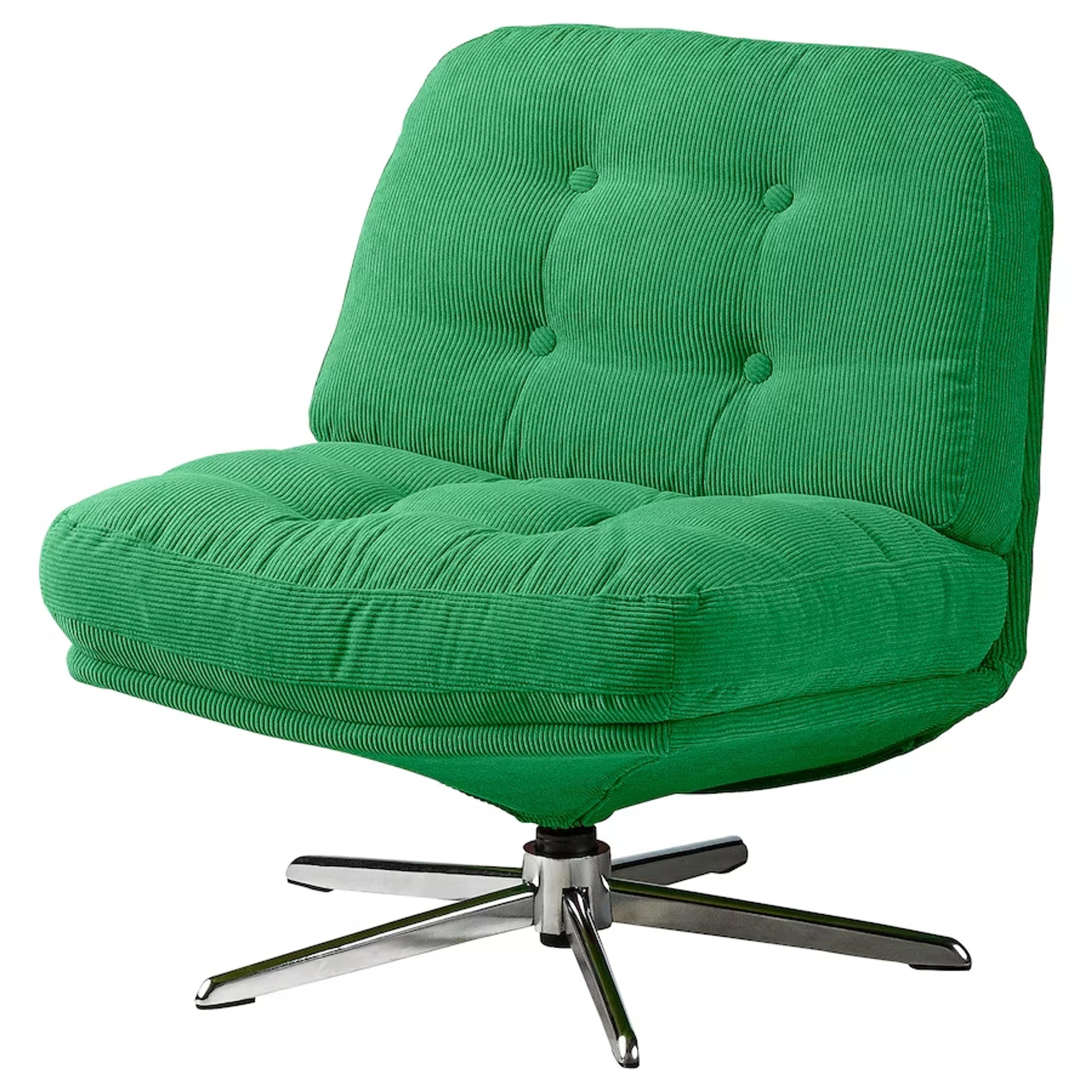 green-armachair