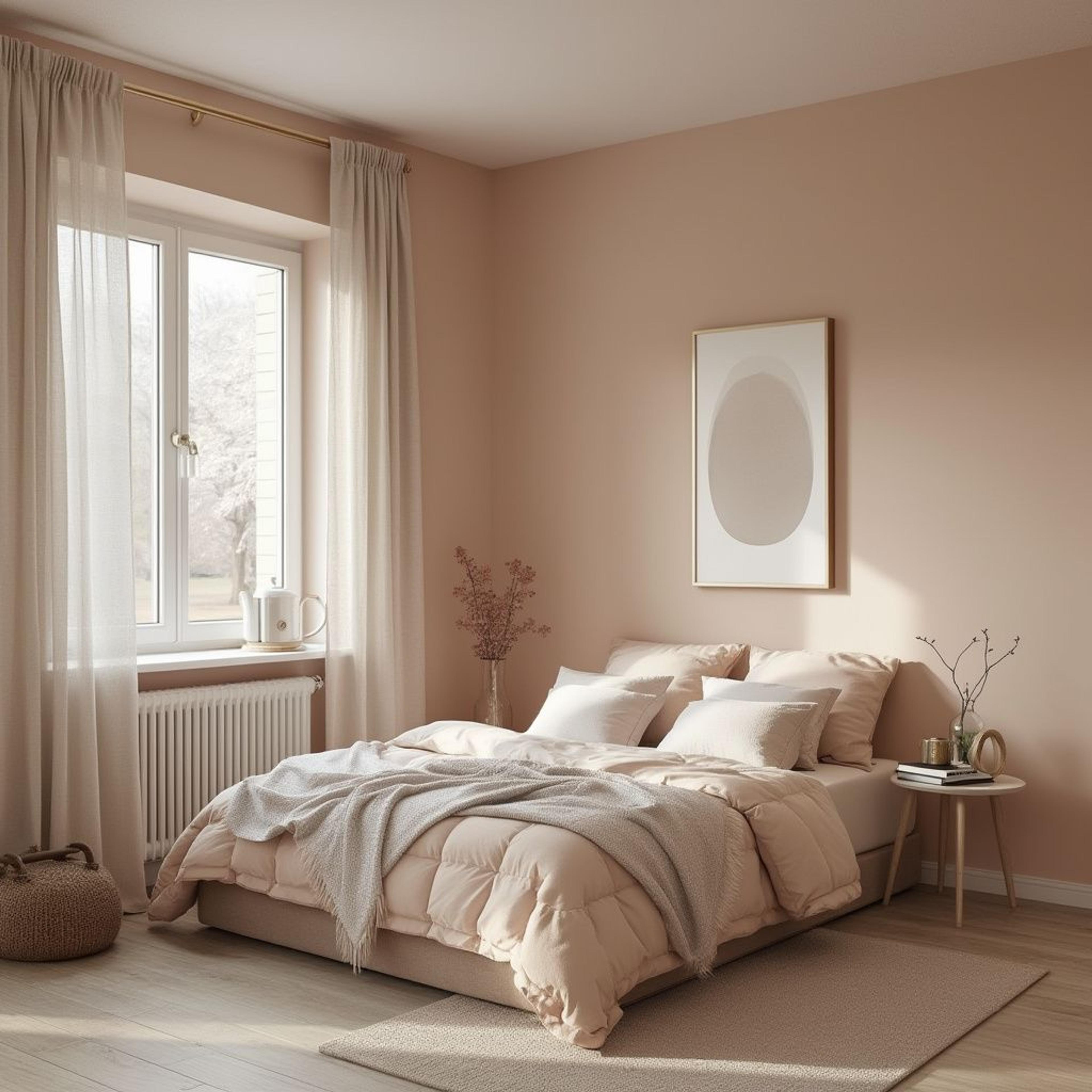 pinkish-beige-bedroom