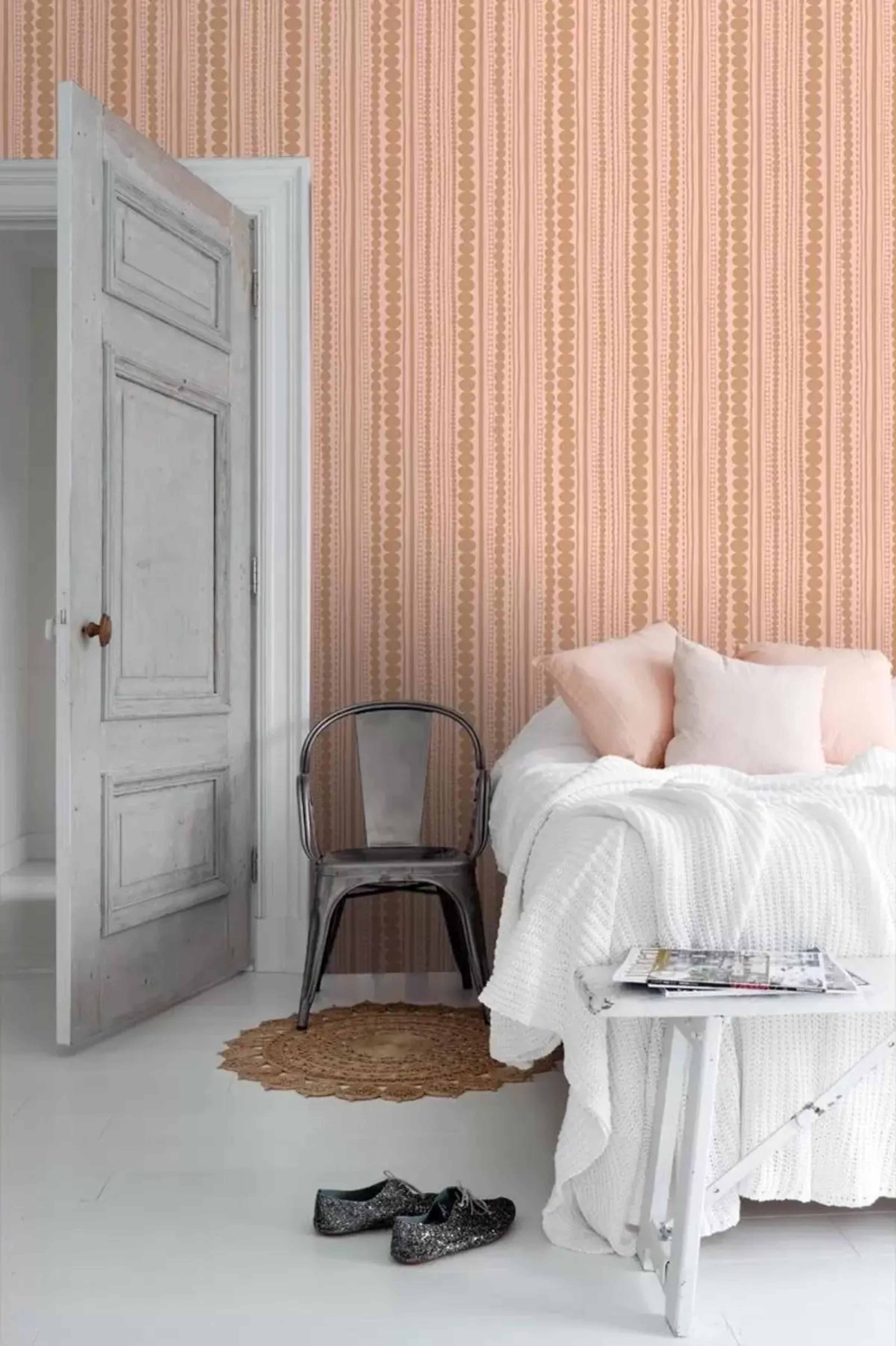 zacht-roze-behang