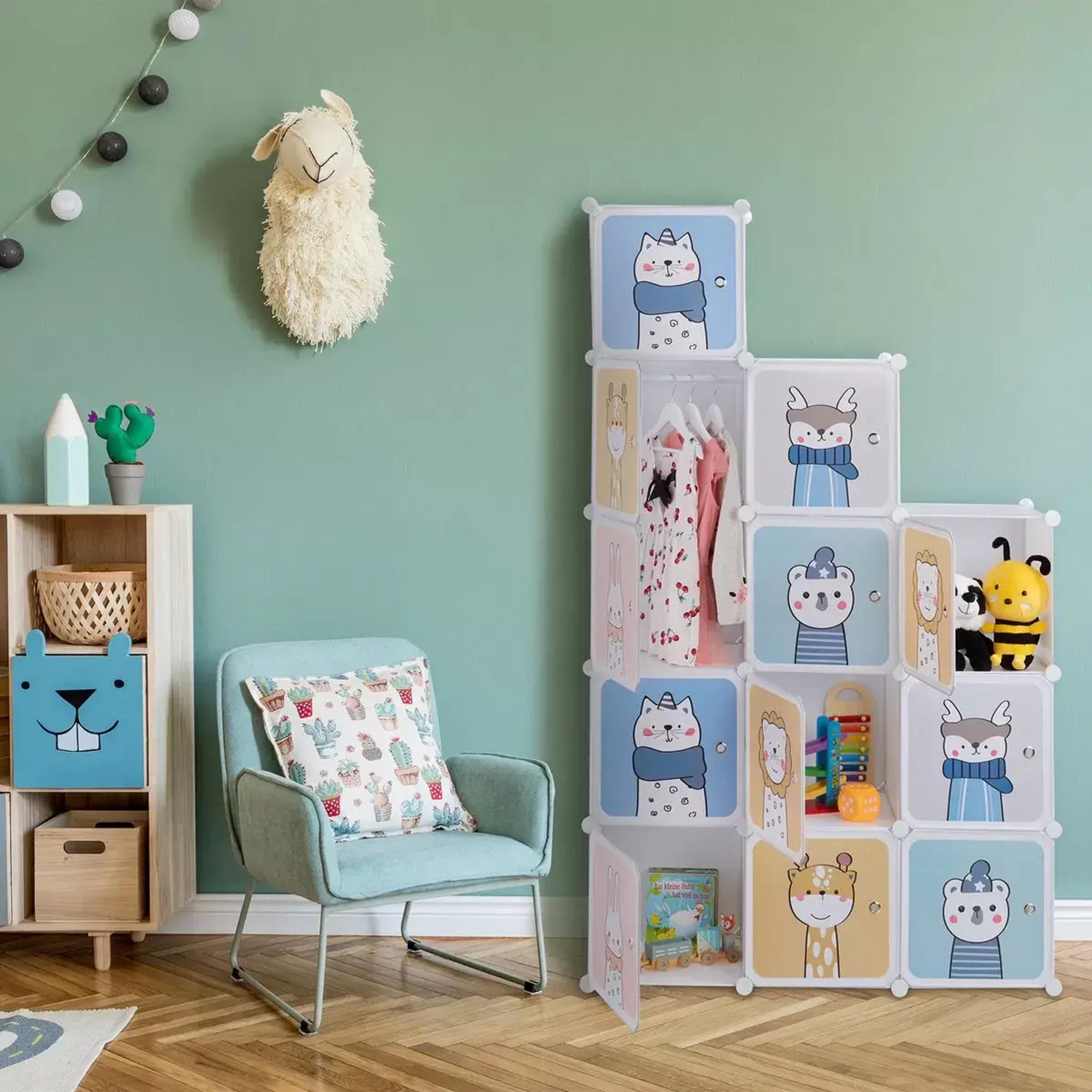 kinderkledingkast-kunststof