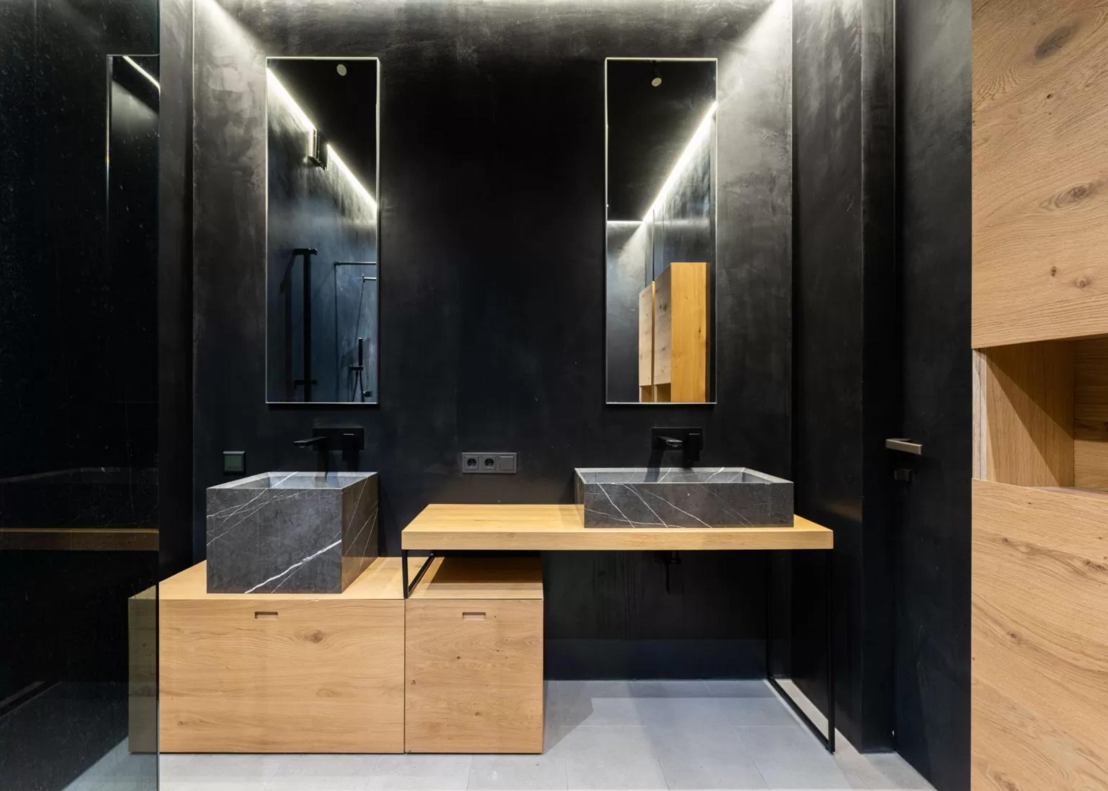 zwart-hout-badkamer