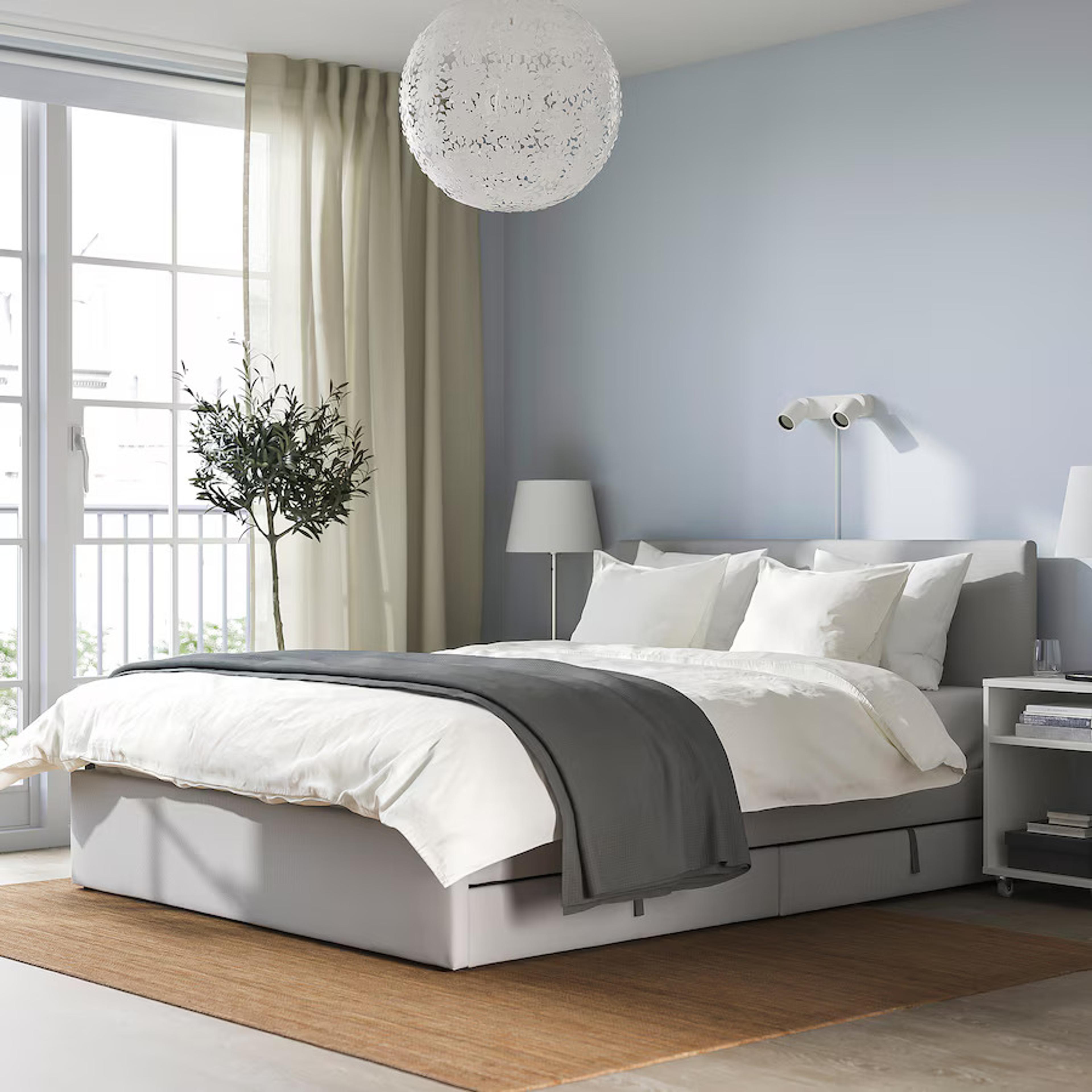 grey-ikea-bed