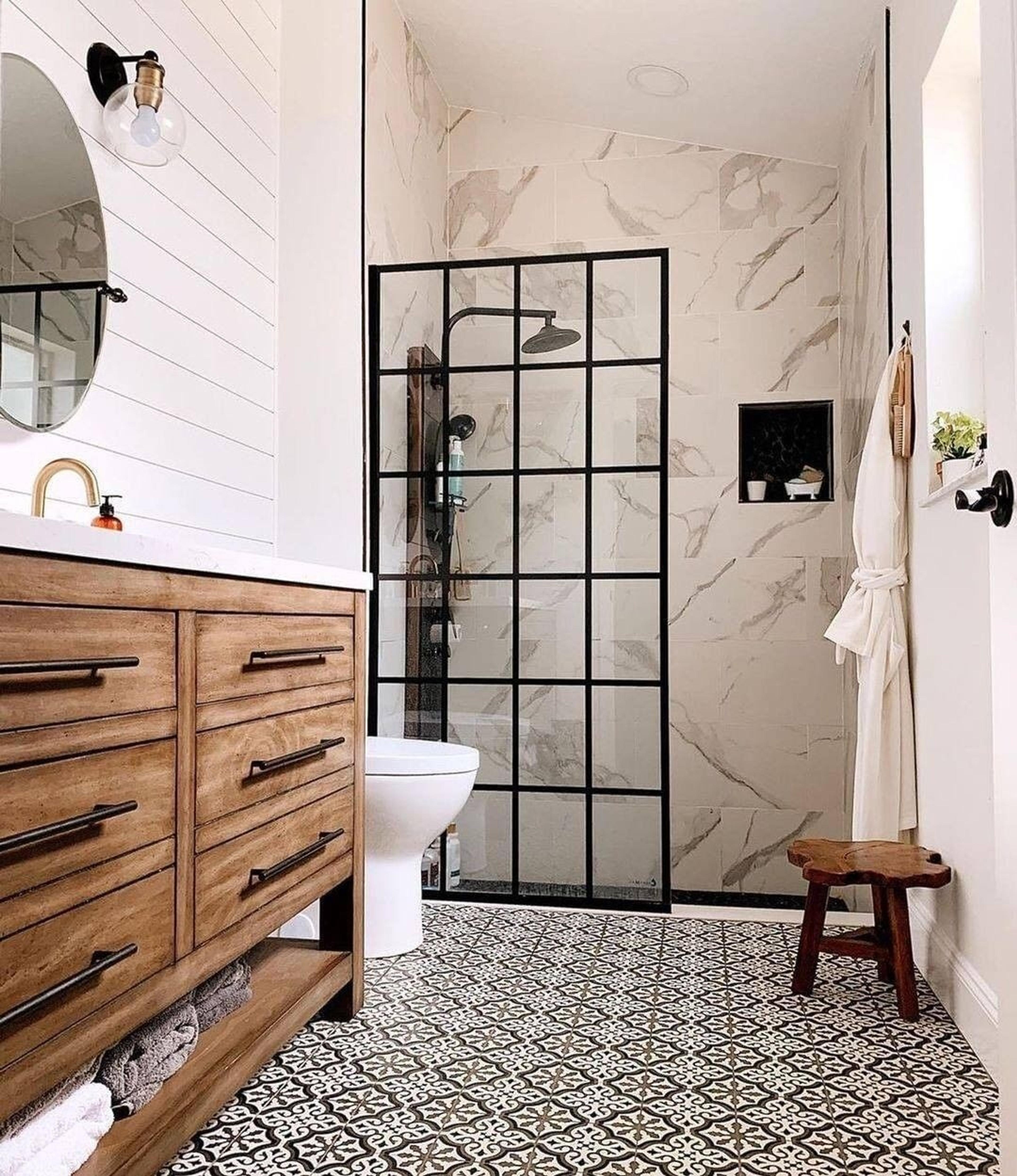 inloopdouche-industrieel