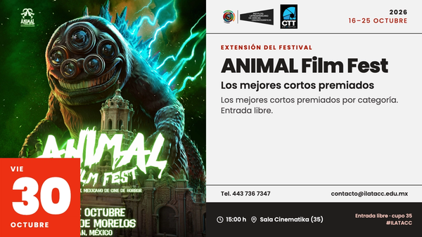 ANIMAL Film Fest llega a ILATACC con función especial de cortometrajes ganadores