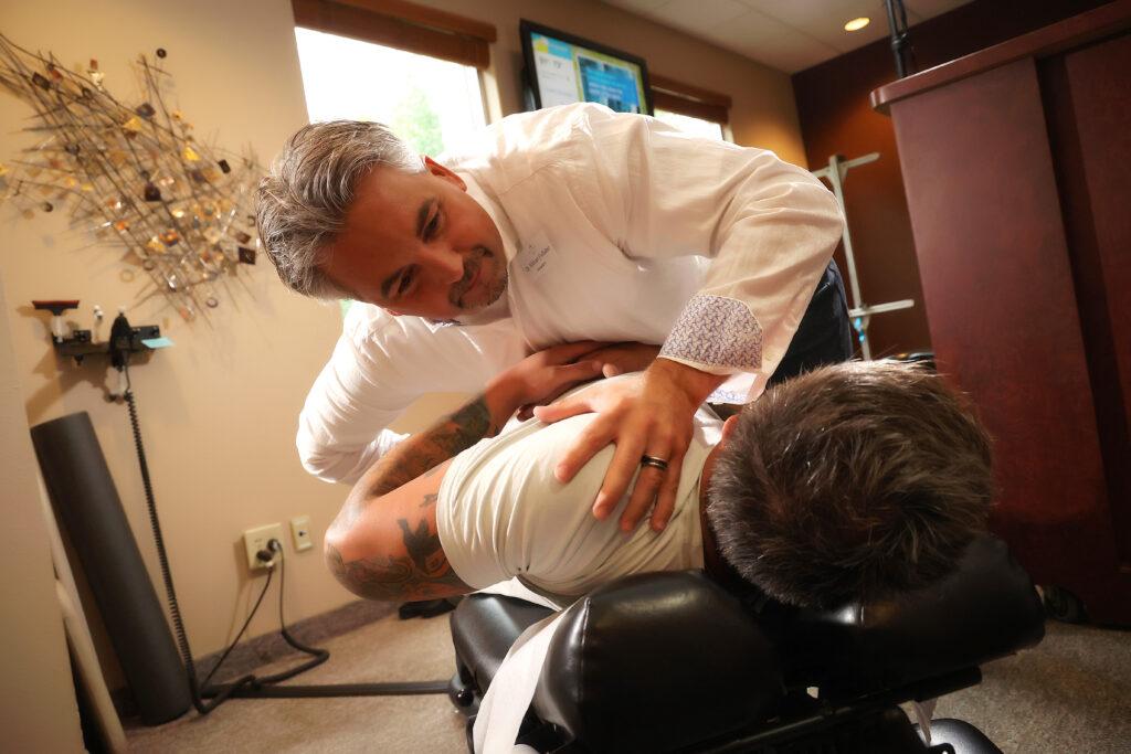 Elbow pain treatment and chiropractic care at CornerStone Chiropractic in Minot, ND