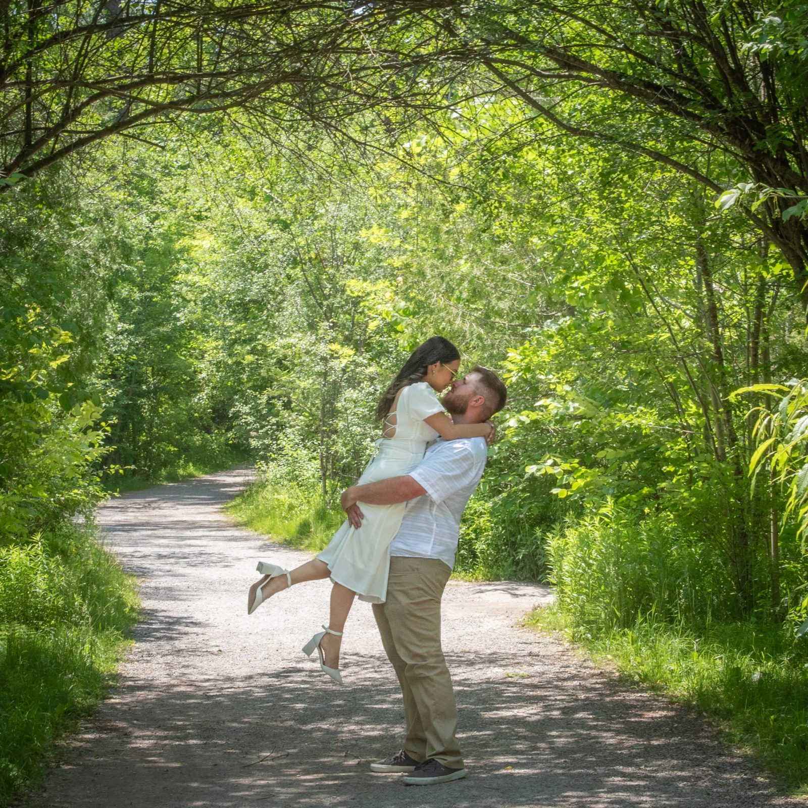 Engagement session at SIGS Photography studio, Toronto wedding photography