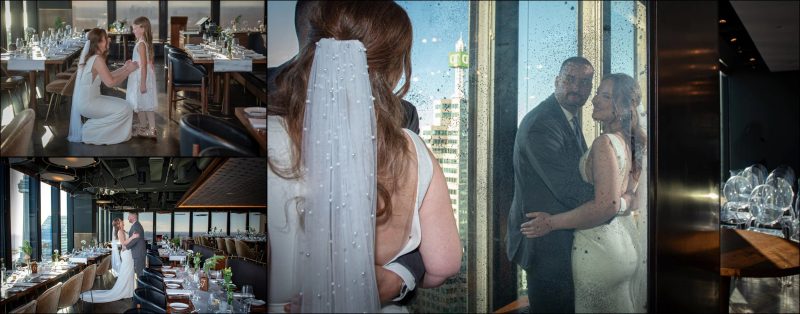Layflat wedding album at SIGS Photography studio, Toronto wedding photography