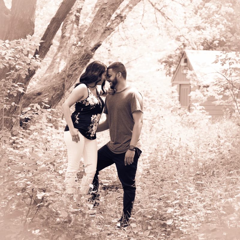 Engagement session at SIGS Photography studio, Toronto wedding photography
