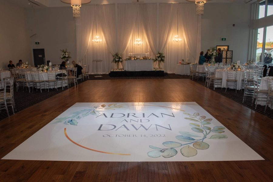 Dance floor graphic