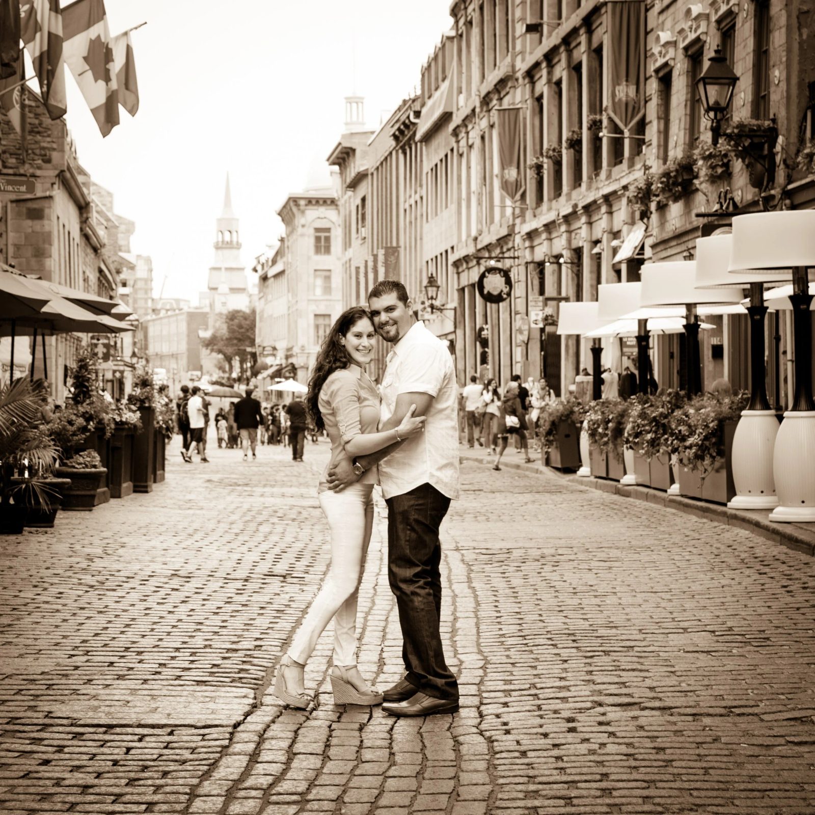 Engagement session at SIGS Photography studio, Toronto wedding photography