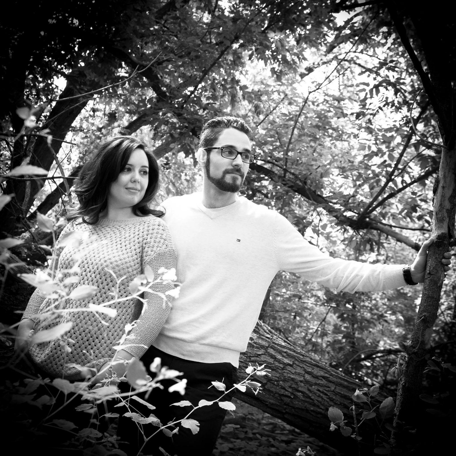 Engagement session at SIGS Photography studio, Toronto wedding photography