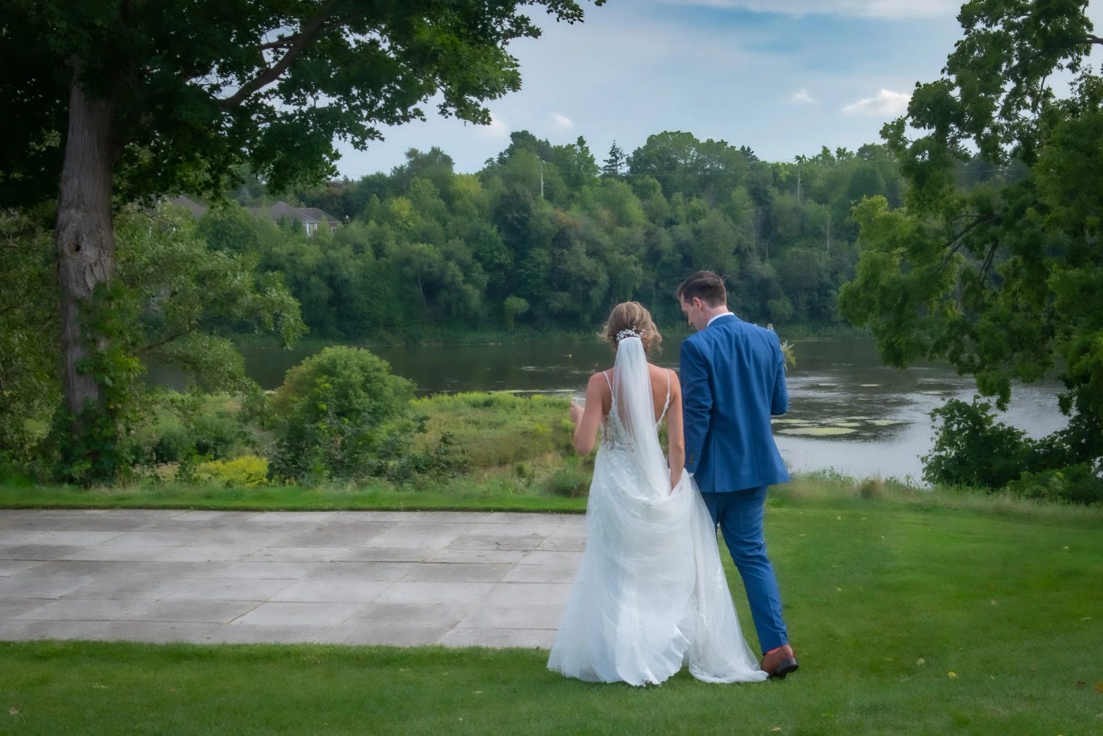 First dance under warm light