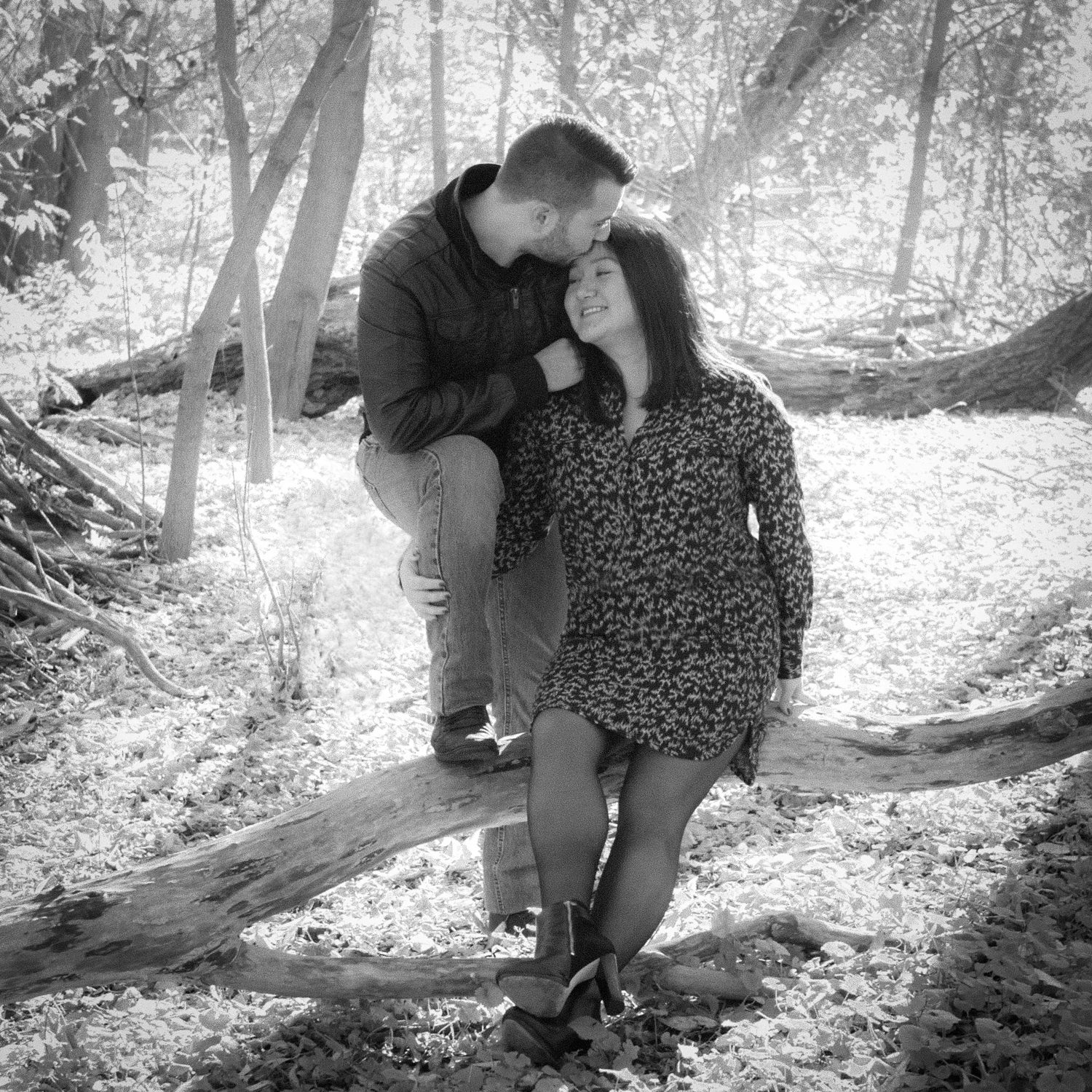 Engagement session at SIGS Photography studio, Toronto wedding photography