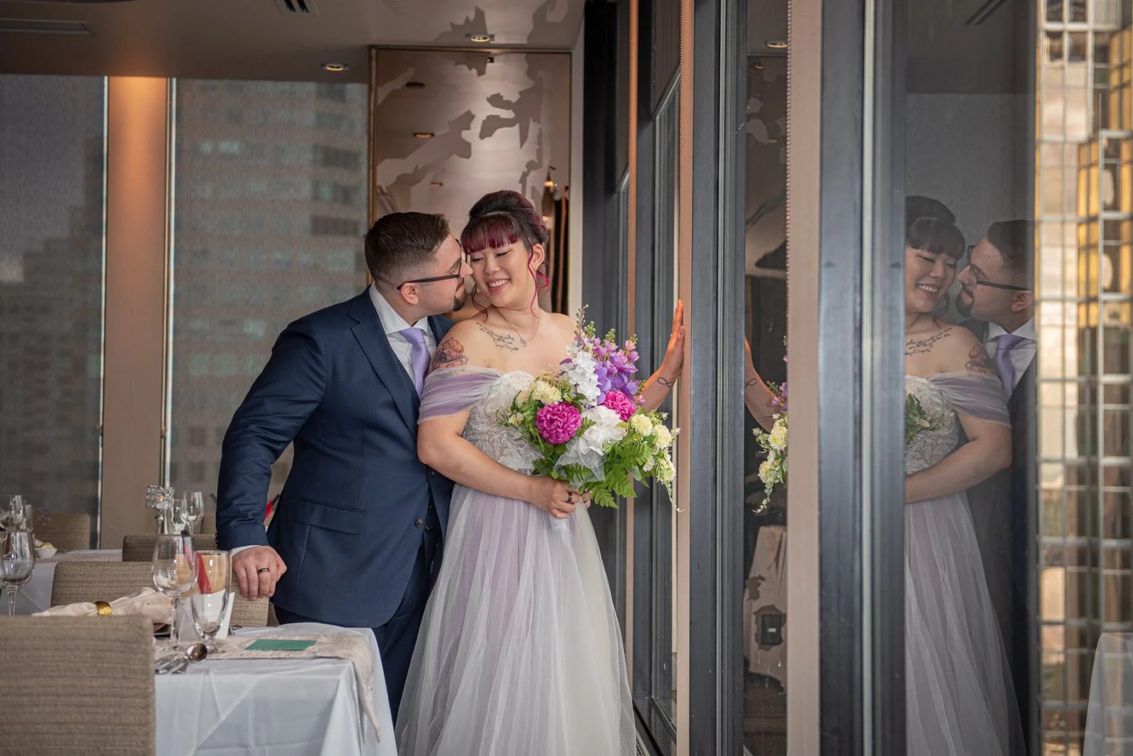 Wedding party celebration