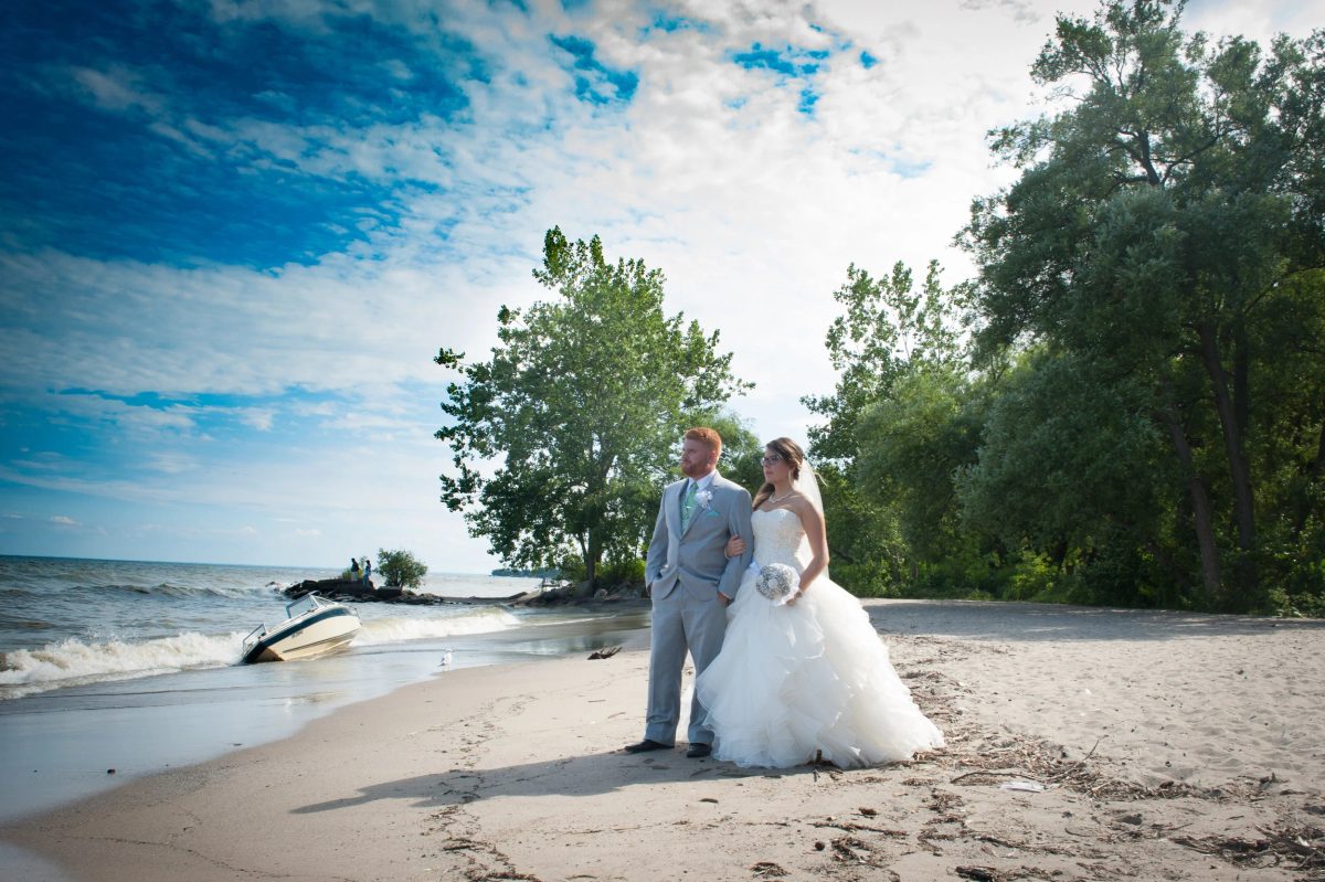 Marianna Kogan with a couple at SIGS Photography studio, Toronto wedding photography