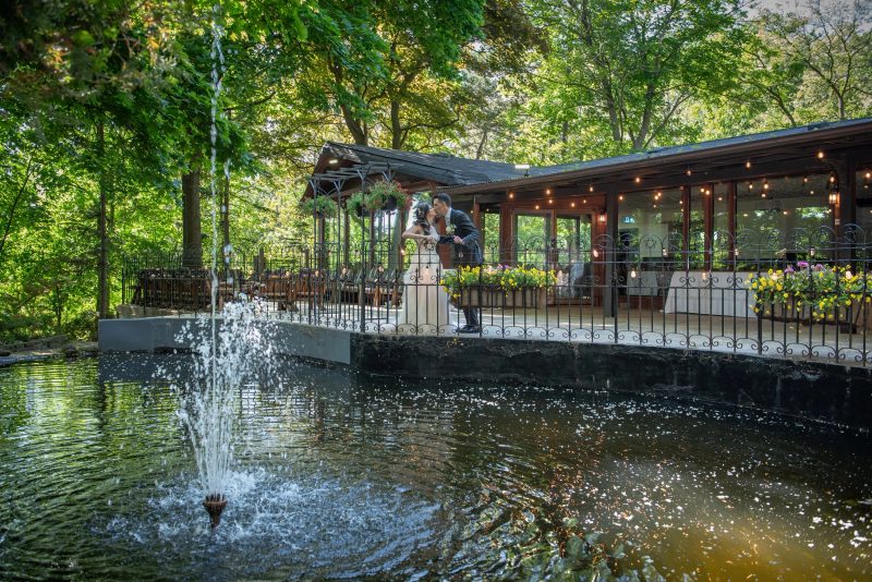 Layflat wedding album at SIGS Photography studio, Toronto wedding photography