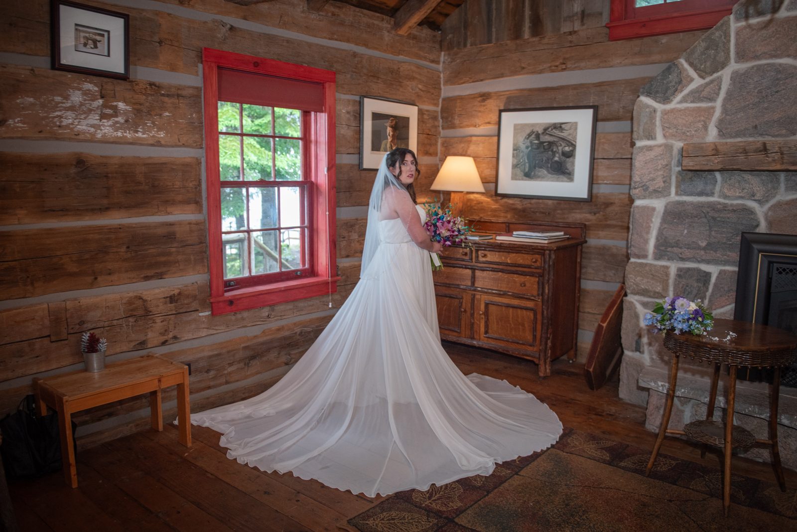 Bartlett Lodge wedding photograph