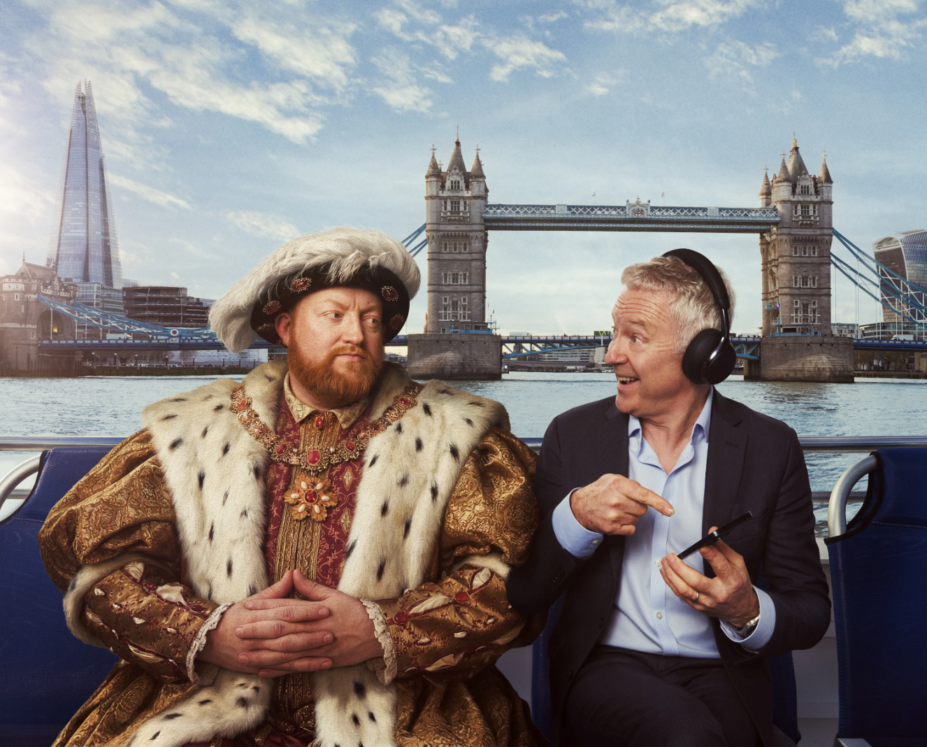 Rory Bremner voices London Audio Guide for Uber Boats