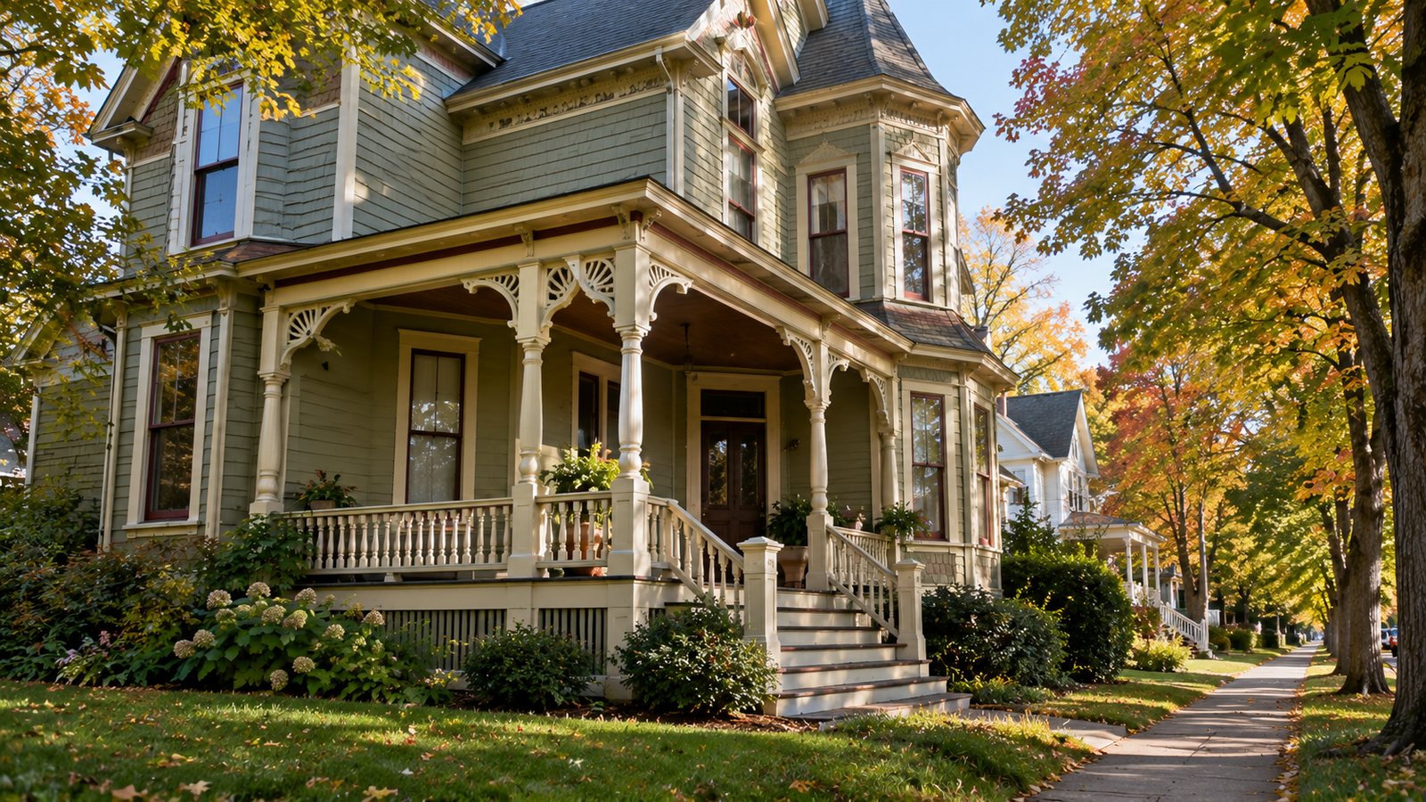 Historic Montpelier Vermont home served by Tradecraft VT for custom woodworking and remodeling.