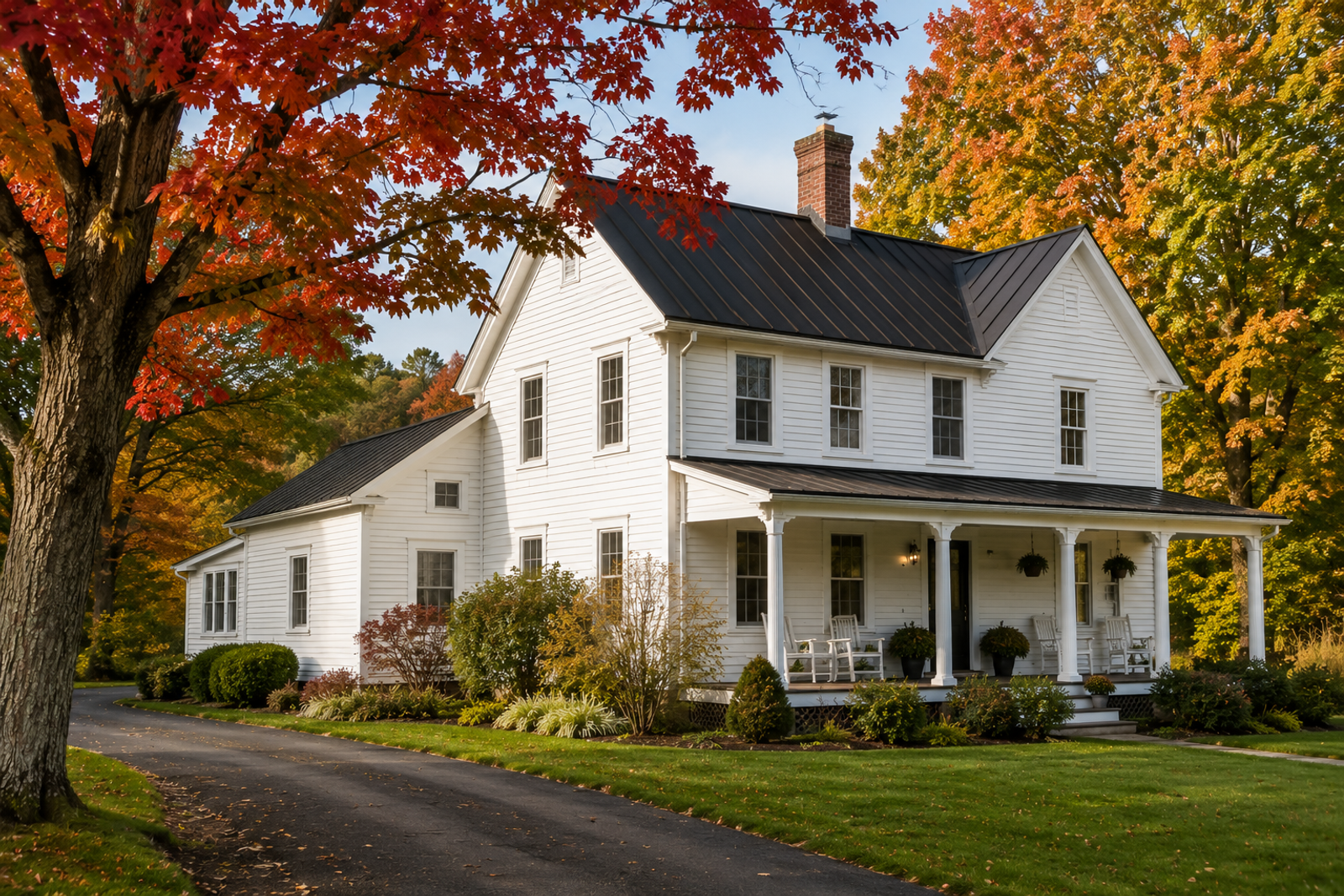Vermont home fall preparation by Tradecraft VT licensed general contractor.