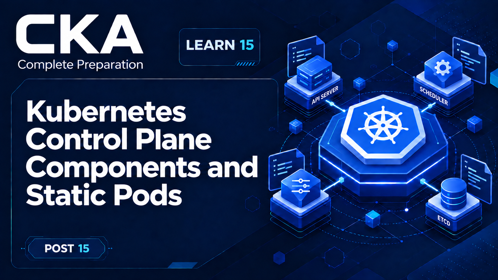 Kubernetes Control Plane Components and Static Pods