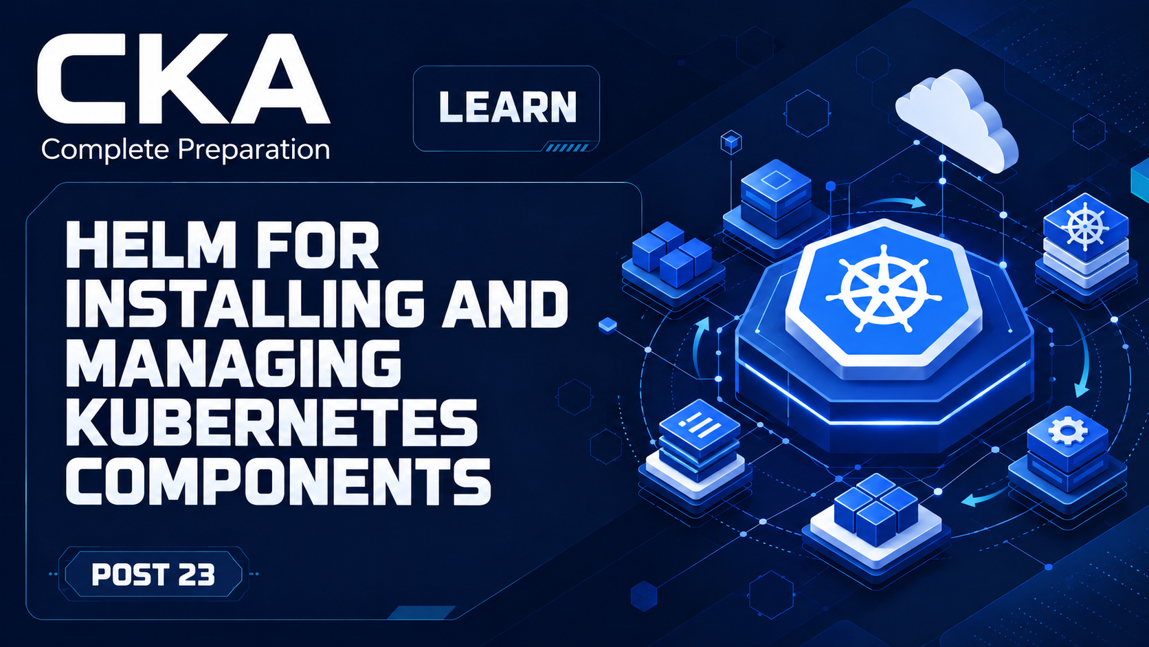 Helm for Installing and Managing Kubernetes Components