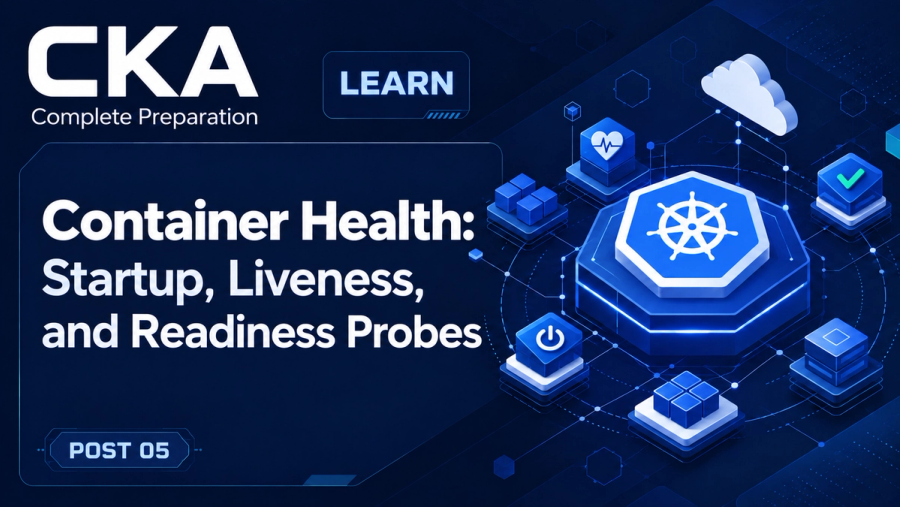 Container Health: Startup, Liveness, and Readiness Probes