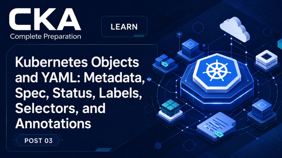 Kubernetes Objects and YAML: Metadata, Spec, Status, Labels, Selectors, and Annotations