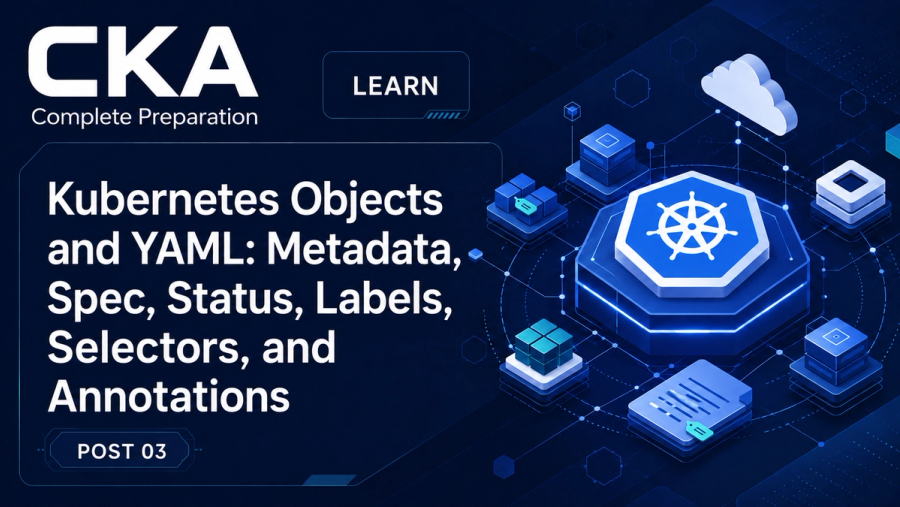 Kubernetes Objects and YAML: Metadata, Spec, Status, Labels, Selectors, and Annotations
