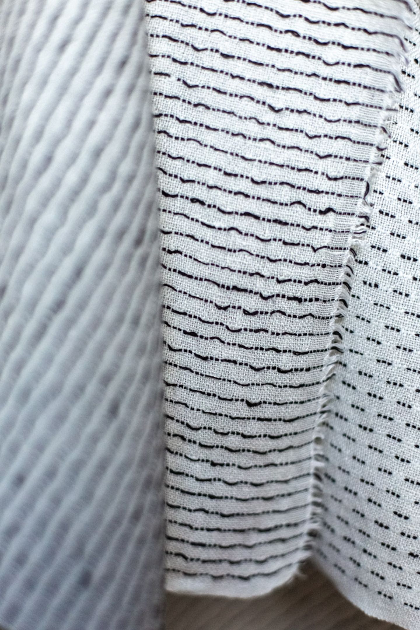Sashiko — détail du tissage