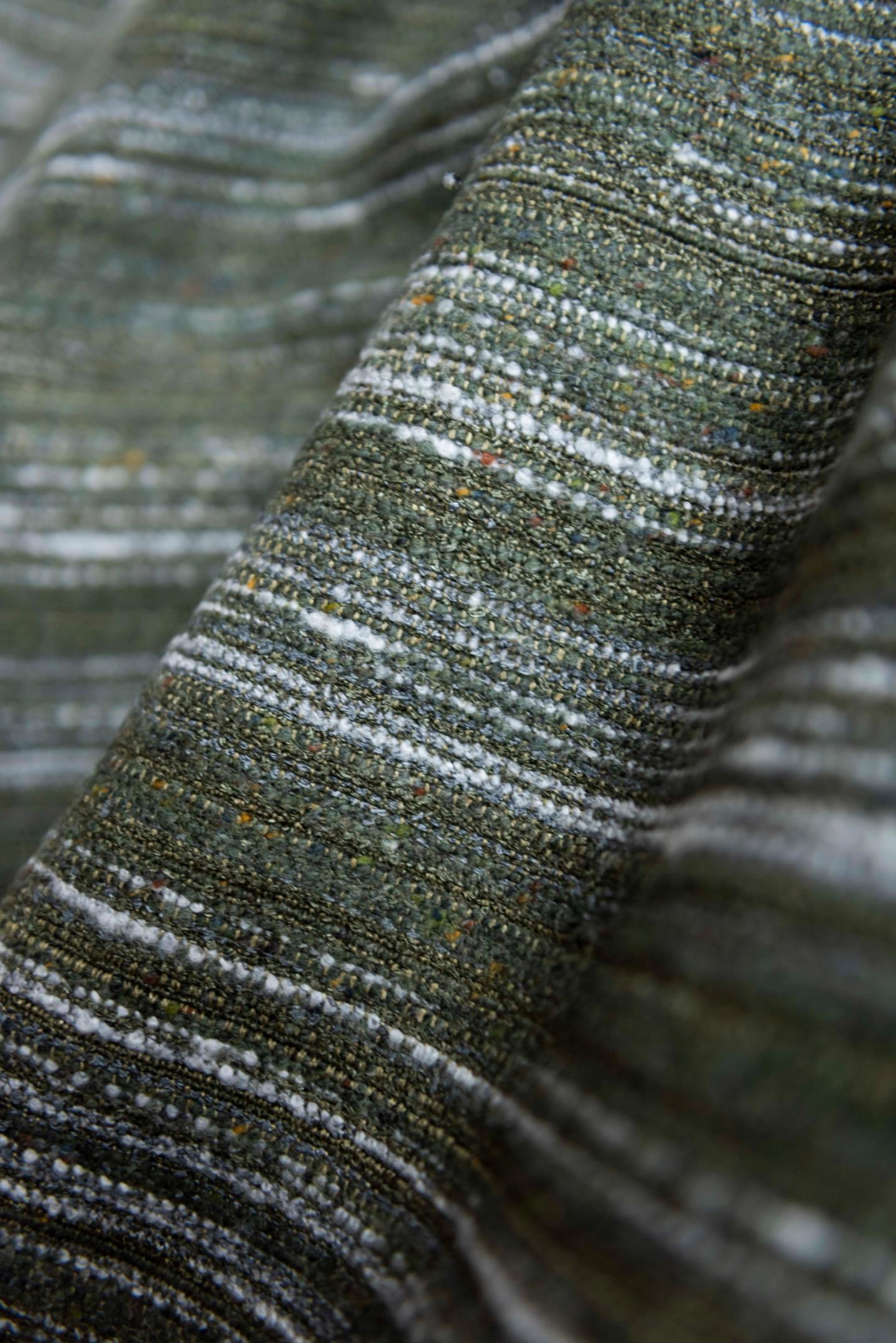 Edgar — coloris Kaki, détail du tissage