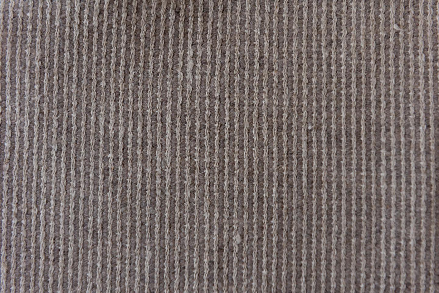 Serge — Taupe — weave detail