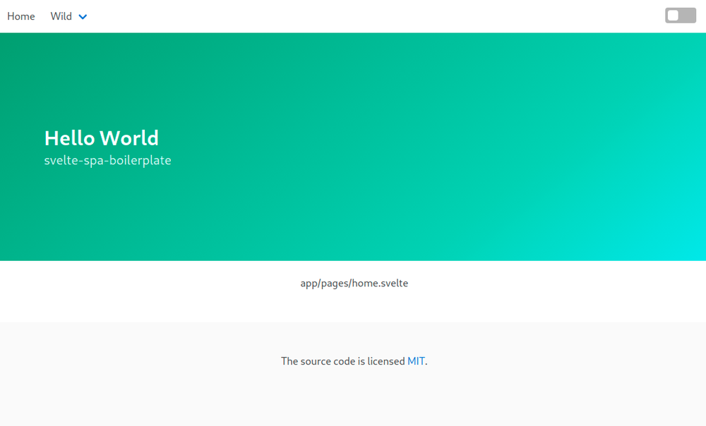 image of svelte-spa-boilerplate