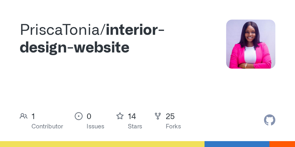 image of Interior Design Website Template