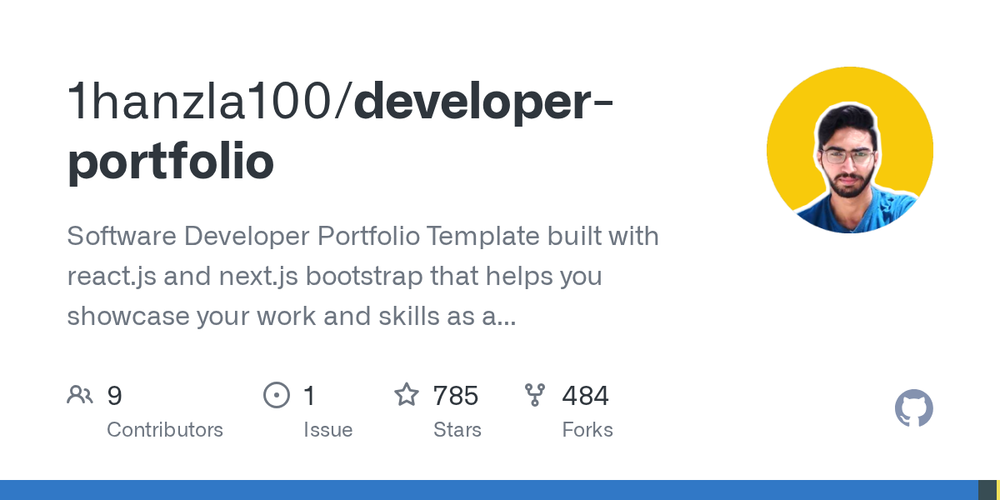 image of Developer Portfolio Template