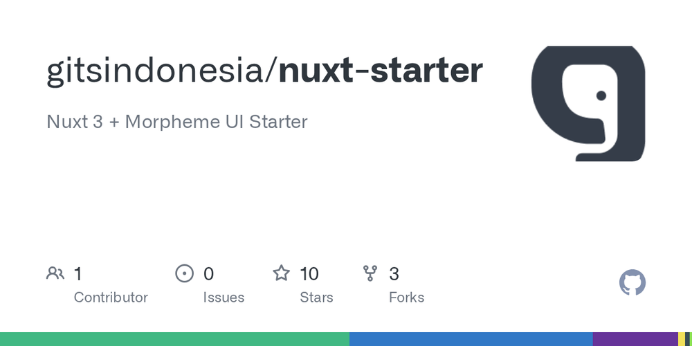 image of Nuxt and Morpheme UI Starter
