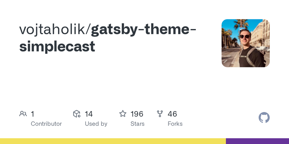 image of Gatsby Theme Simplecast