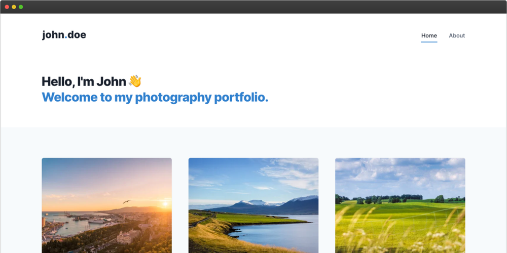 image of Portfolio theme for Gatsby