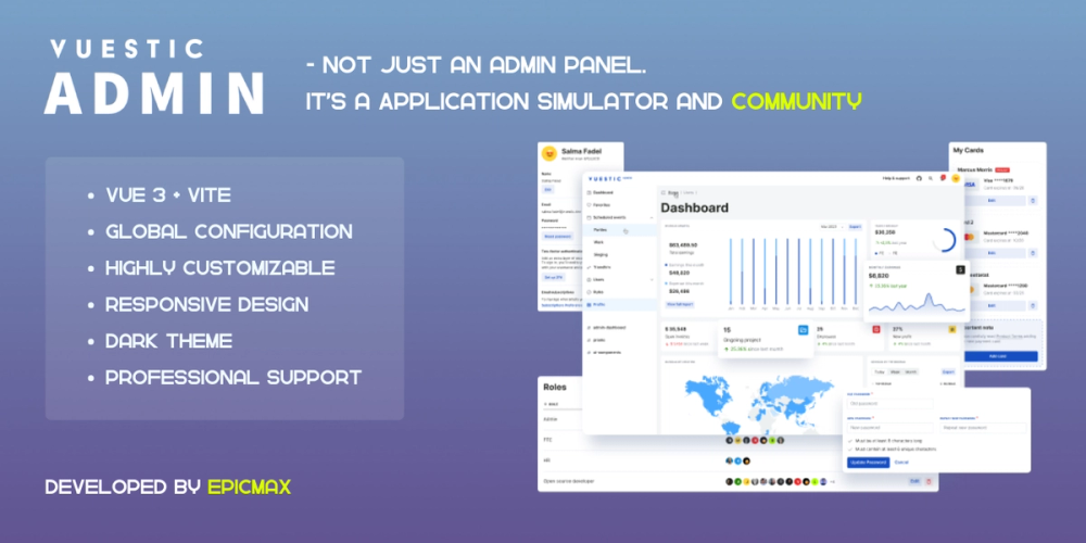 image of Vuestic Admin
