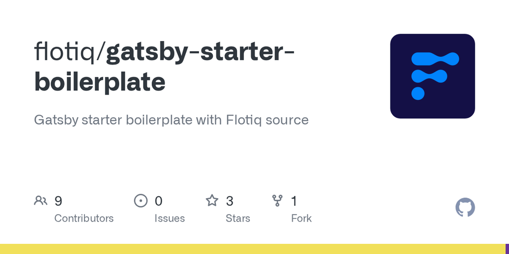 image of Gatsby starter boilerplate