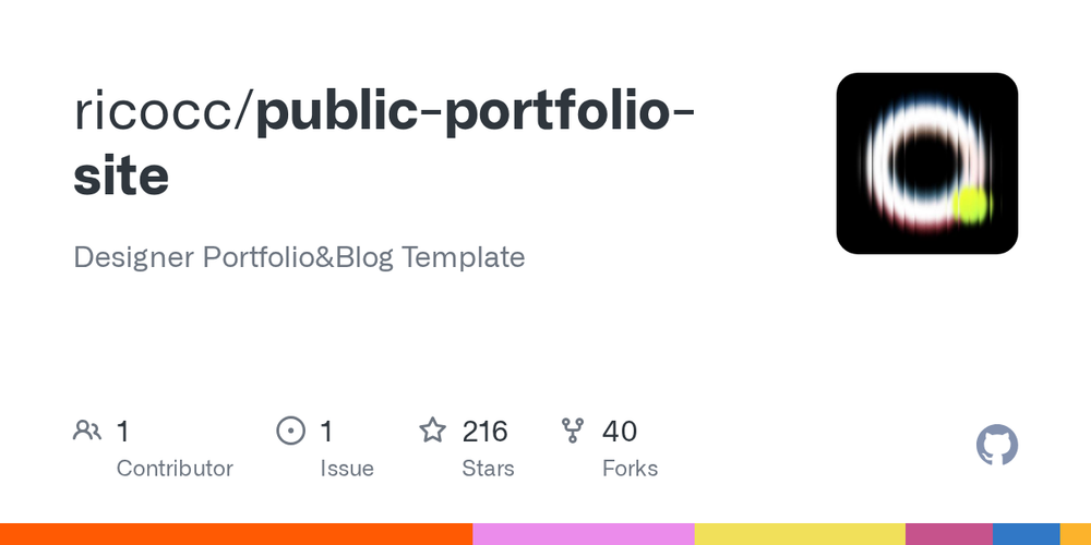 image of Designer Portfolio & Blog Template
