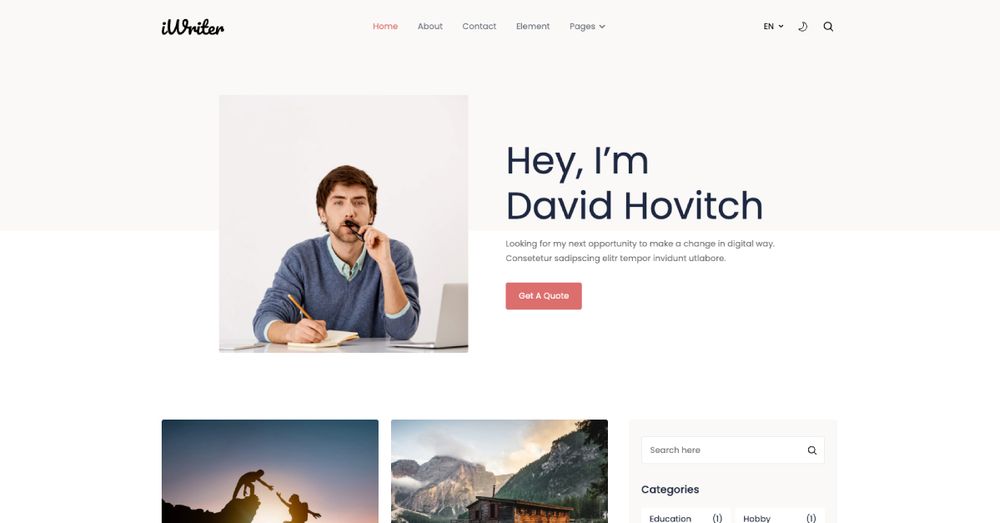 image of iWriter Hugo