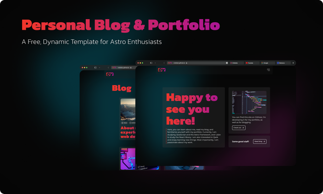 image of Personal Blog & Portfolio