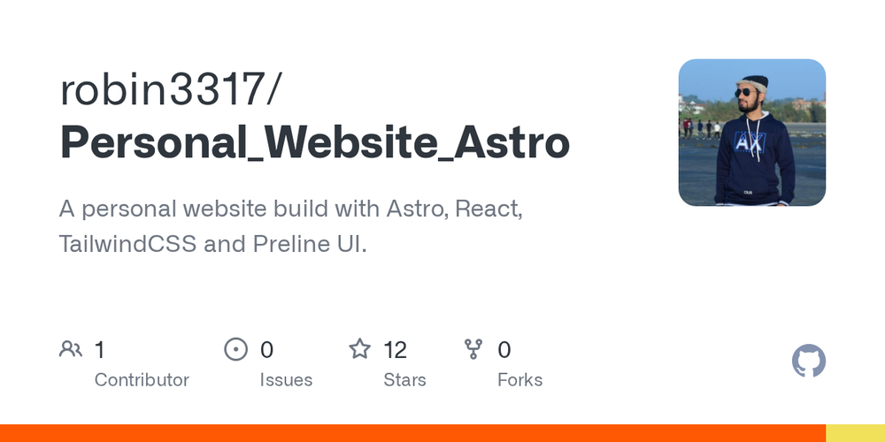 image of Personal Website Astro