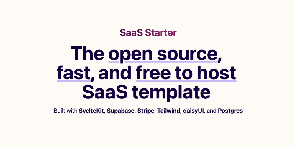 image of SaaS Starter